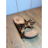 Leopard bow slippers